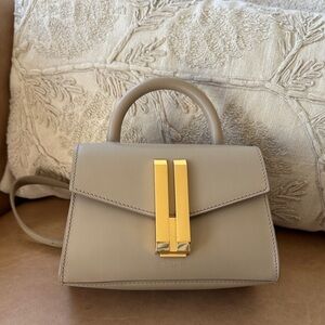 DeMellier Petite Handbag with Gold Accents